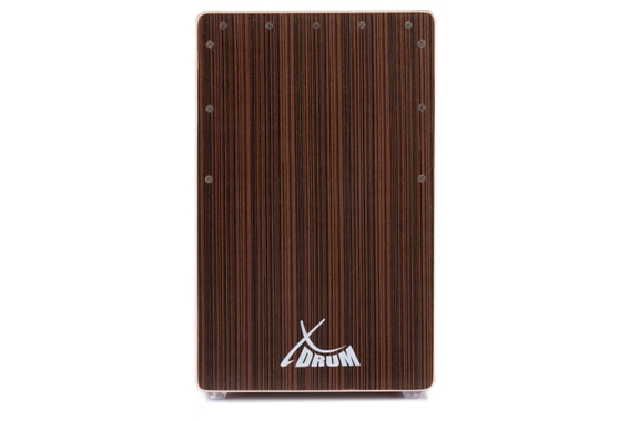 XDrum Cajon El Bajo Bass Port Cocoa Brown/Ebony Set incl. Scuola di Cajon & Borsa image 3