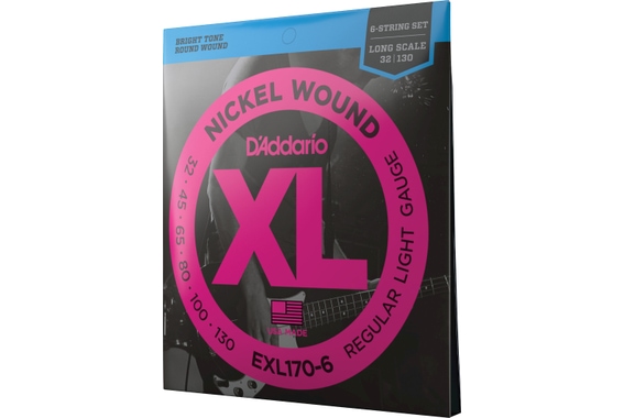 D'Addario EXL170-6 Regular Light image 3