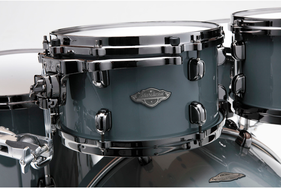 Tama MBS52HZBNSSGR Starclassic Performer Shell Kit Smoky Gray Set + Snare image 3