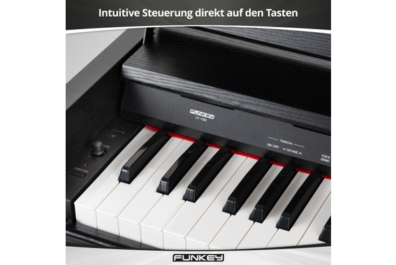 FunKey DP-1088 SM Digitalpiano Schwarz matt image 3