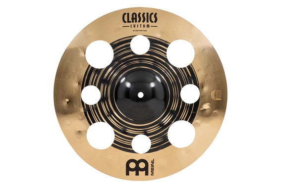Meinl Classics Custom Dual 16" Set Crash Trash avec Support Cymbale à Potence image 3