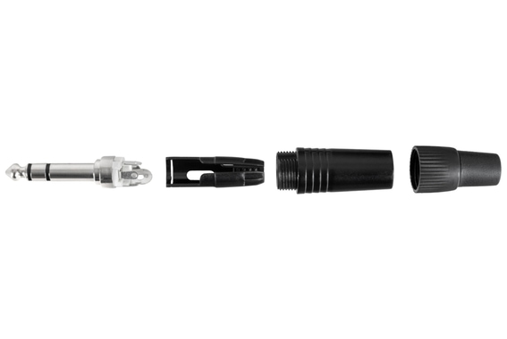 Pronomic JPLUG Fiche Jack Stéréo Noire Lot de 5 image 3