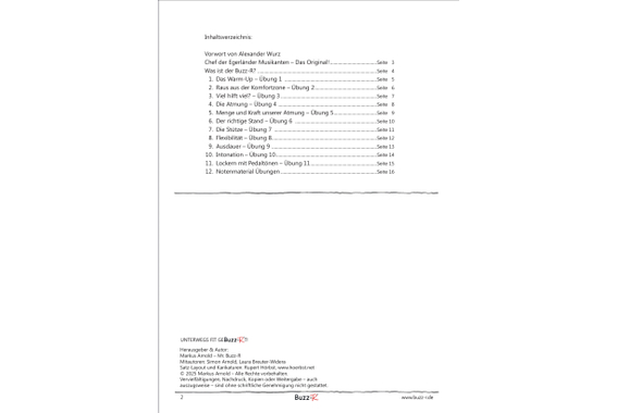 Markus Arnold Buzz-R Blechbläser Trainingsbuch Unterwegs fit Waldhorn image 3