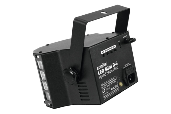 Eurolite LED Mini D-6 Hybrid Effet Lumineux image 3