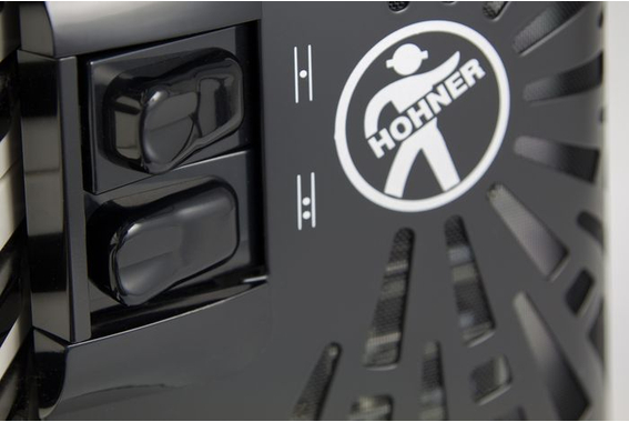 Hohner Bravo II 48 SilentKey Rood Set image 3