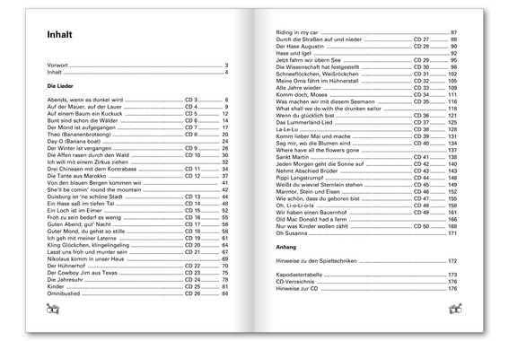 Il Libro Di Canzoni Per Bambini Di Peter Bursch + CD image 3