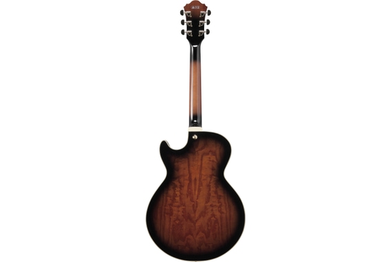 Ibanez AG95QA-DBS Dark Brown Sunburst image 3