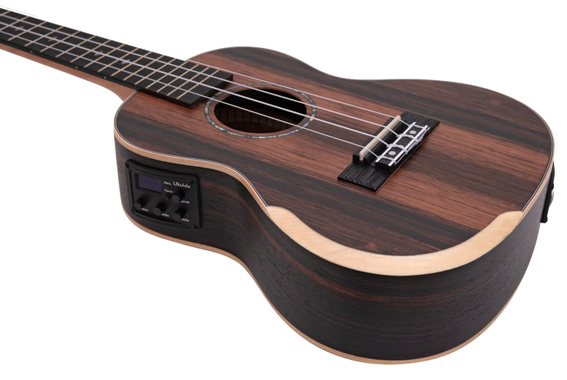 Dimavery UK-800 Ukulele de Concierto Ébano image 3