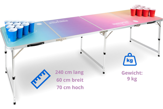 Stagecaptain Beer Pong Tisch "Club"  - Retoure (Zustand: sehr gut) image 3