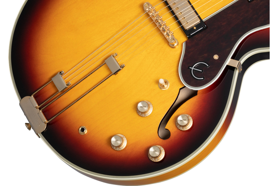 Epiphone Sheraton Frequensator Tailpiece Vintage Sunburst image 3