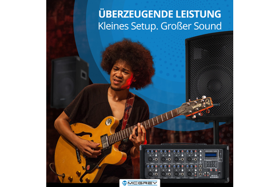 McGrey BP-215 Bandpack PA-Anlage 150 Watt  - Retoure (Zustand: gut) image 3