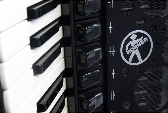 Hohner Amica IV 96 Forte schwarz  - Retoure (Verpackungsschaden) image 3