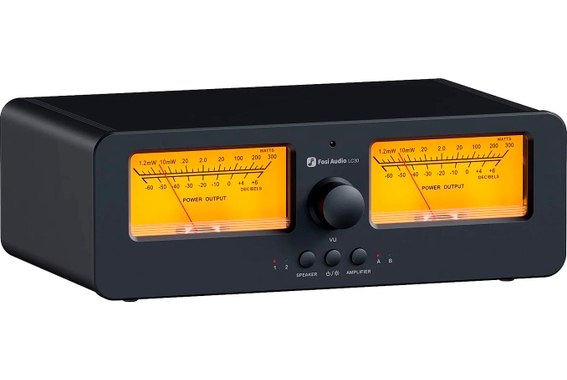 Fosi Audio LC30 VU Verstärker/Boxen Umschalter Orange image 3