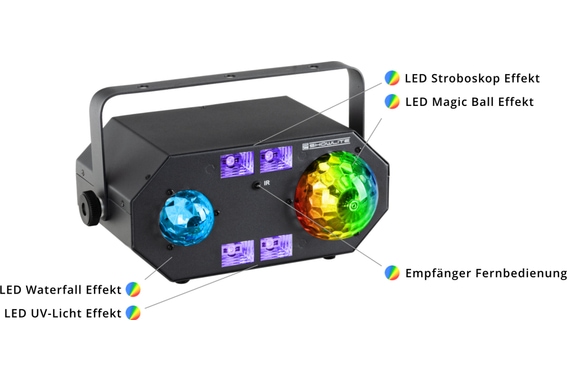 Showlite MEL-4 Multi-Effect-Light  - Retoure (Zustand: sehr gut) image 3