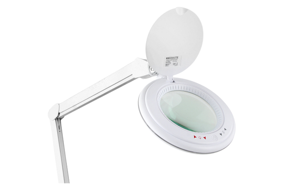 Showlite LL-6095D-Pro Lampe Loupe LED 9W 3/5 Dioptries Set avec Pied à Roulettes image 3