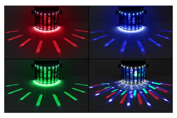 Showlite DS-3 Derby/Strobe Effetto Ibrido a Fascio image 3