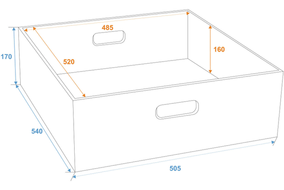 Roadinger Inzetkast Voor Universal-Tour-Case image 3
