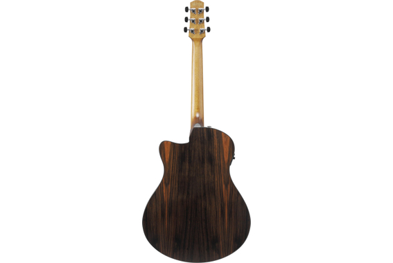 Ibanez AAM70CE-TBN Transparent Charcoal Burst image 3
