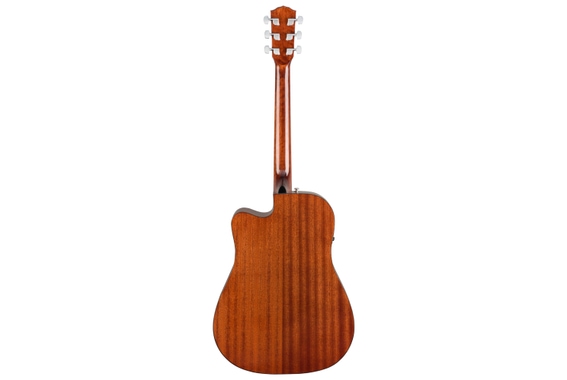 Fender CD-60SCE Westerngitaar All-Mahogany Natural Set image 3