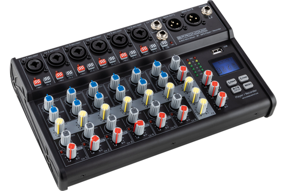 Pronomic B-803 Mini-Mixer mit Bluetooth und USB-Recording  - Retoure (Zustand: sehr gut) image 3