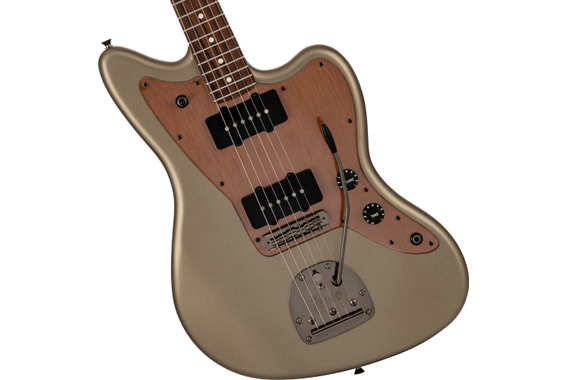 Fender Made in Japan Hybrid II 2026 Jazzmaster Matte Champagne Mirage image 3