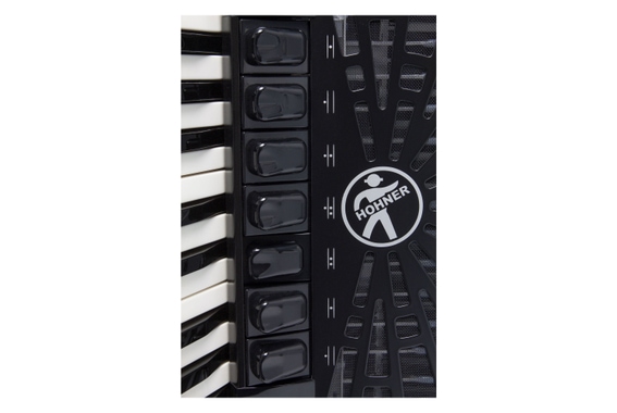 Hohner Bravo III 120 SilentKey Negro image 3