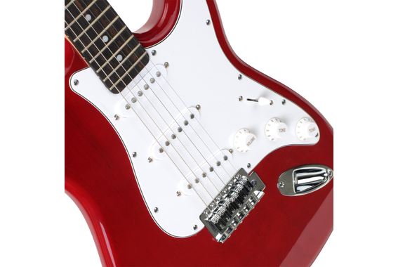 Rocktile Sphere Classic Electric Guitar Red image 3
