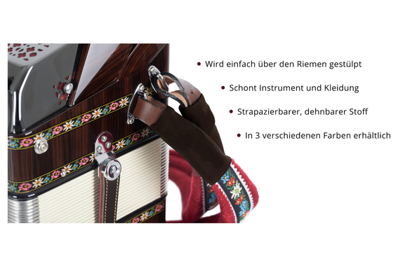 Protection de Sangle Alpenklang Marron Foncé image 3