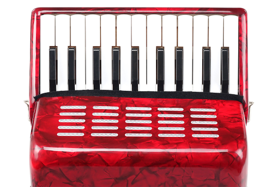 Classic Cantabile Secondo Kinder Akkordeon 8 Bass rot  - Retoure (Zustand: gut) image 3
