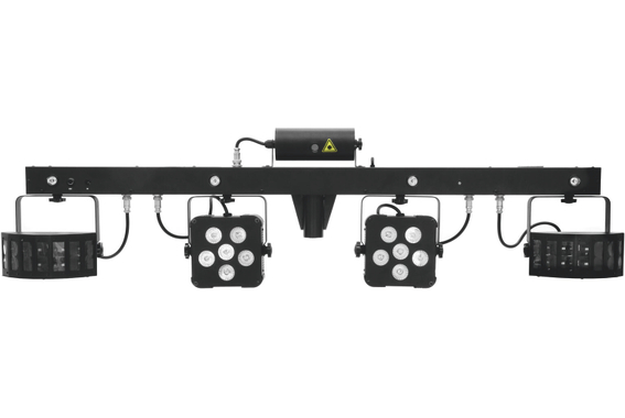 Set Luci Eurolite LED KLS Laser Bar Pro FX con Treppiede image 3