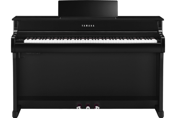 Yamaha CLP-835 PE Digitalpiano Polished Ebony Set image 3