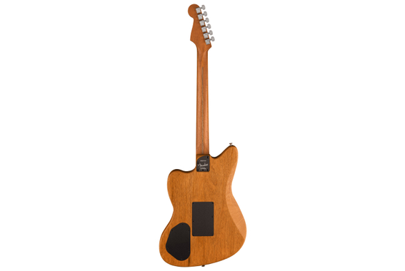 Fender American Acoustasonic Jazzmaster Tout Acajou Bourbon Burst image 3