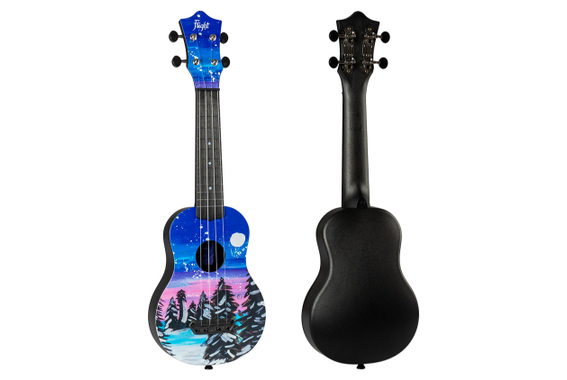 Flight UTS-42 Snow Ultra Travel Ukulele Set image 3