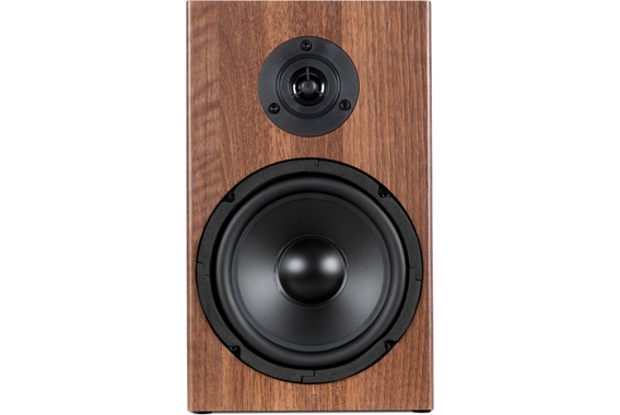 McGrey BSS-265 BR 6,5" HiFi Boekenplankluidsprekers Paar bruin 2x 40W RMS image 3