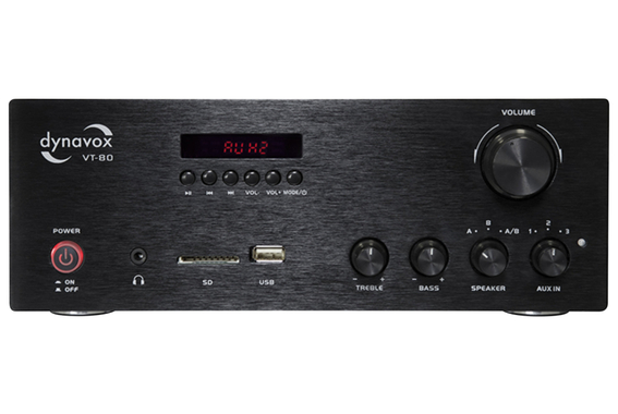 Yamaha F51 / Dynavox VT-80 Stereoanlage mit Bluetooth Set image 3