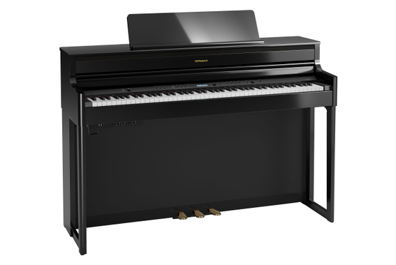 Roland HP704-PE Digitale Piano Zwart Hoogglans image 3