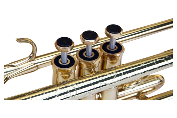 Lechgold TR-16L Bb-trompet gelakt image 3