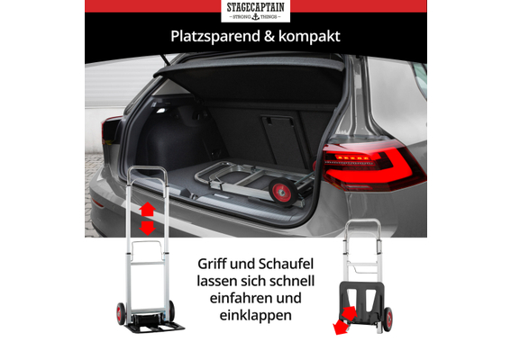 Stagecaptain CBF-100 klappbare Sackkarre  - Retoure (Zustand: gut) image 3