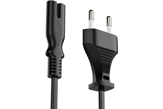 Sonero IEC C7 Power Cable Euro Plug 5m Black image 3