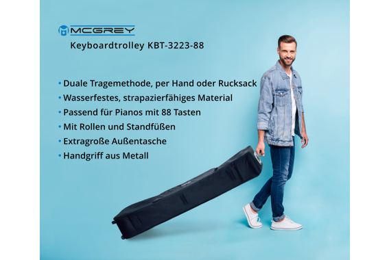 McGrey KBT-3223-88 Keyboardtrolley image 3