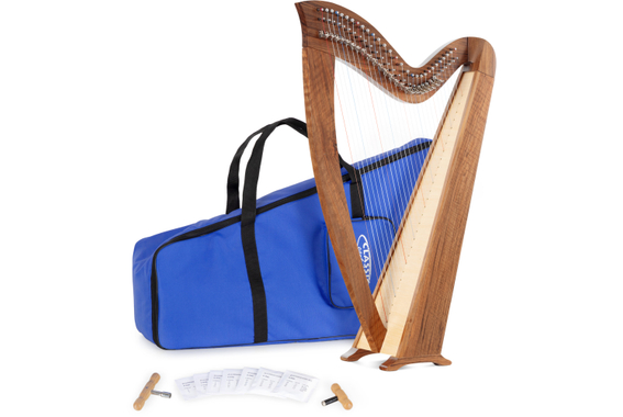 Classic Cantabile H-29 WN Keltische Harfe 29 Saiten  - Retoure (Zustand: sehr gut) image 3