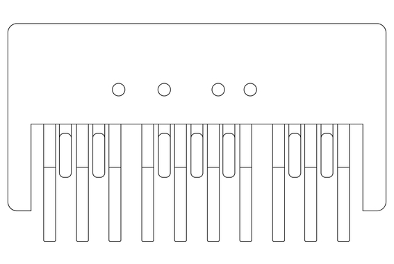 Studiologic MP117 Pedalboard image 3