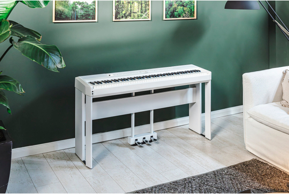 Yamaha P-525B Stage Piano bianco Set completo image 3