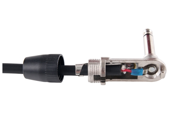 Pronomic Stage INST-A-015 Patchkabel Haakse Connector 0,15 m zwart 2x Set image 3