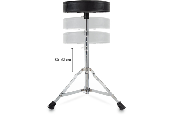 XDrum Schlagzeughocker Semi  - Retoure (Zustand: sehr gut) image 3