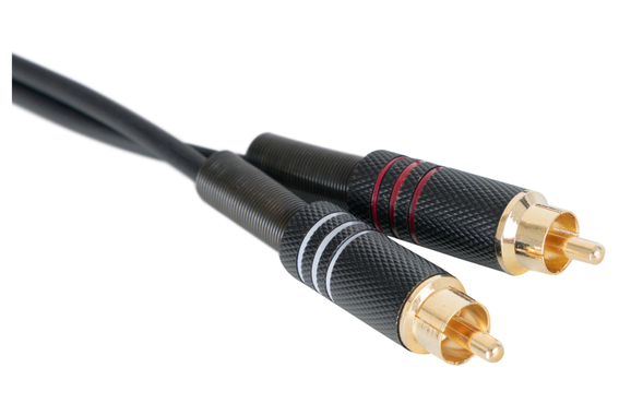 Pronomic Stage RCA-1.5 Câble Audio Cinch 1,5 m noir image 3