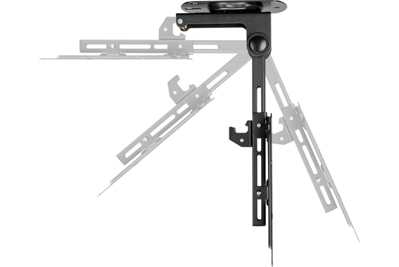 my wall HL 45-2 Supporto a Soffitto Pieghevole per Schermi Piatti image 3