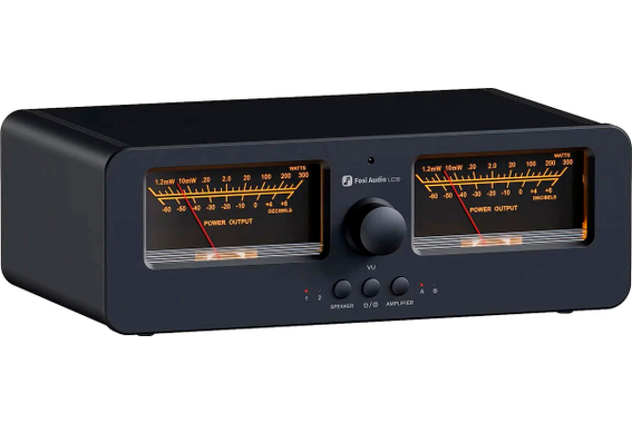 Commutateur Amplificateur/Enceintes Fosi Audio LC30 VU Noir image 3