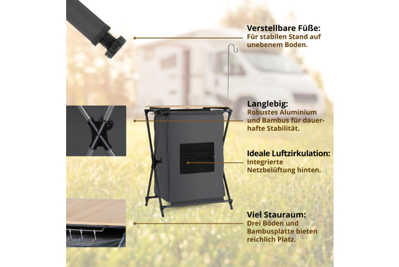 Stagecaptain CSB-85 Campingschrank image 3