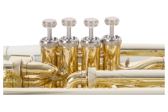 Classic Cantabile KT-30GD MardiBrass Kunststoff Bb-Tuba Gold  - Retoure (Zustand: sehr gut) image 3